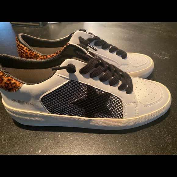 vintage havana elevate leopard star sneakers
